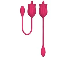 B Series Magic Stimuliatorius – laižantis masažuoklis su vibruojančia Egg USB 10 funkcijomis