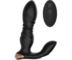 B-Series Stimuliatorius – išmanusis masažuoklis su USB, 8 funkcijomis / programėle + nuotolinio valdymo pultas