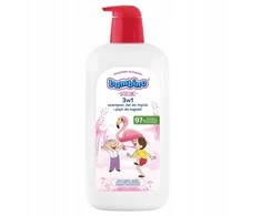 Bambino Vaikiškas 3in1 šampūnas, dušo želė ir vonios skystis „Flamingo“ 1000 ml