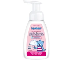 Nivea Bambino Hipoalergiczna pianka do mycia ciała i włosów 2w1 250ml