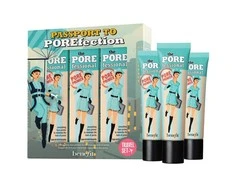 Benefit Passport To Porefection Travel Set makiažo bazė, 3 x 22 ml