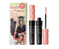 Benefit Ready To Roll Blakstienų tušas Duo Travel Set blakstienų tušų rinkinys, atspalvis: Juodas, 2 x 8,5g