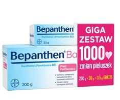 Bepanthen Baby maść ochronna giga komplektas 200g+30g+3.5g