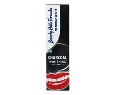 Beverly Hills Natural Baltas Charcoal Whitening Toothpasta balinamoji dantų pasta su aktyvuota anglimi 100ml