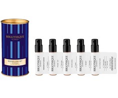 Bibliotheque De Parfum Perkamiausias kvepalų vandens rinkinys 5x2ml