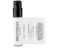 Bibliotheque De Parfum Lost In Bali parfuminio vandens purškiamasis mėginys 2ml