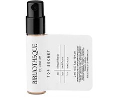 Bibliotheque De Parfum Top Secret kvepalų vanduo purškiklis pavyzdys 2ml