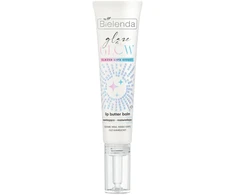 Palmer`s Bielenda Glaze &amp; Glow Sviestas lūpoms Balzamas drėkinantis ir šviesinantis lūpų balzamas Baltas Pearl 10g