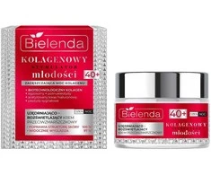 BIELENDA Collagen Youth Stimulator Stangrinantis ir šviesinantis kremas nuo raukšlių 40+ 50 ml