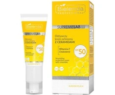 Bielenda Professional „SupremeLab Barrier Renew“ maitinamasis apsauginis kremas su keramidais SPF50 40 ml