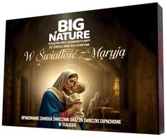 Big Nature Advento kalendorius „Į šviesą su Marija“ su sojų žvakėmis ir žvakidėmis, 24 vnt.