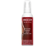 Bingospa Slim &amp; Strong šokoladinis-papajų serumas kūno priežiūrai 135g
