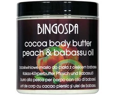 Bingospa Persikų kūno sviestas su babassu aliejumi 250g
