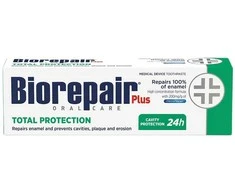 Biorepair „Plus Total Protection“ dantų pasta, 75 ml
