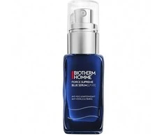 Biotherm Homme Force Supreme Mėlyna Serum Anti-Wrinkles &amp; Firming stangrinantis veido serumas nuo raukšlių vyrams, 30 ml