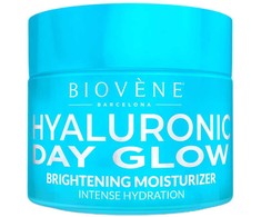 "Biovene Hyaluronic Day Glow Brightening Moisturizer" intensyviai drėkinantis kremas 50ml