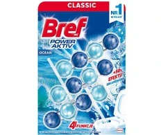 None WC valiklis-gaiviklis BREF Power Aktiv Ocean, 3x50g