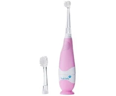 Brush-baby ŠEPETĖLIS BABY_Baby Sonic sonic dantų šepetėlis 0-3l Rožinė