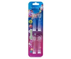 BRUSH BABY_Kidz Sonic antgaliai do szczoteczki sonicznej 3-6l 4vnt.