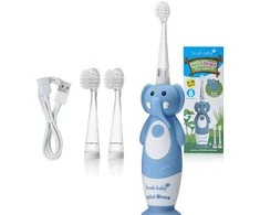 Dantų šepetėlis Brush-baby Elektrinis dantų šepetukas baby WILDONES ELEPHANT