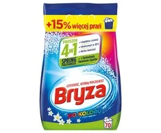 Bryza 4w1 SPRING FRESHNESS skalbimo milteliai spalvotiems audiniams 4,55 kg