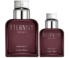 Calvin Klein Eternity Amber Essence Perfume rinkinys vyrams (Perfume 100 ml + Perfume 30 ml)