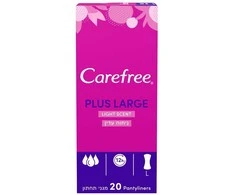 „Carefree Plus Large“ įklotai, 20 vnt.