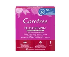 Carefree Plius Original Pėdkelnių įklotai Fresh Scent 56vnt.
