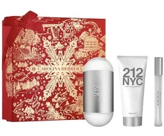 Carolina Herrera 212 Nyc Eau De Toilette Purškiklis, 100 ml Set 3 Pieces