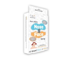 Cettua Cettua Pure Baltas Nose &amp; Face Strip 12 veido valymo juostelių 12 vnt.