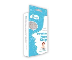 Cettua Pure Baltas Nose Strip 6 nosies valymo juostelės 6 vnt