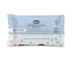 CHICCO 00012050100000 priežiūros servetėlės 72 vnt 0m+