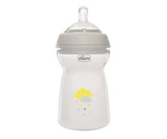Chicco NaturalFeeling silikoninis buteliukas kūdikiui 330ml 6M+