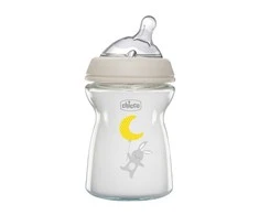 Chicco Natural Feeling Crystal T silikoninis buteliukas buteliukas 250ml
