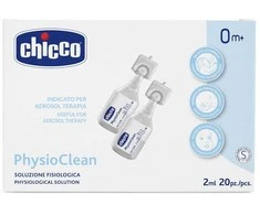 Chicco PhysioClean izotoninis druskos tirpalas 20 x 2 ml