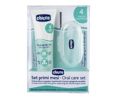 Chicco Dantų gelio pradinis rinkinys 30ml + pirštų šepetėlis