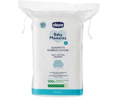 Chicco Baby Moments vatos diskeliai 0m+ 60 vnt.