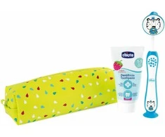 CHICCO 00012099000000 Pasta + šepetėlis + dėklas Tiger 3-6l rinkinys