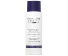 Christophe Robin Night Recovery Monoi aliejus su Balto lotoso žiedais, atkuriamasis plaukų aliejus 92 ml