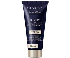 Claresa Beauty Protective Foundation With SPF50 0N Fair Neutral, 30 ml