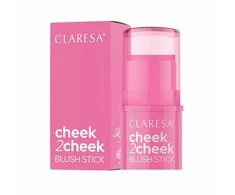 Claresa Cheek 2 Cheek Blush Stick 01 Candy Rožinė, 5.5 g
