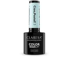 Claresa Spalvotas, išsisausinantis UV/LED lakas „Ciao Pastel! Hybrid Varnish“ 3, 5 g