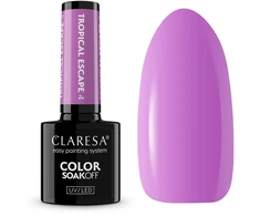 Claresa Color Soak Off UV/LED hibridinis lakas „Tropical Escape“ 4,5 g