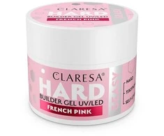 Activeshop CLARESA_Hard&amp;Easy żel budujący French Rožinė 45g