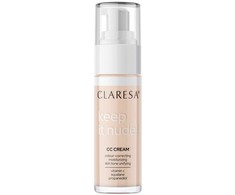 Claresa Laikykis nuoga! CC Kreminis 101 Light, 33g