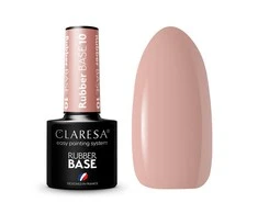 Activeshop Hibridinio nagų lako pagrindas Claresa Rubber Base, Nr.10 rožinis, 5 g