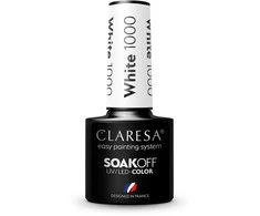 Activeshop Claresa Soak Off UV/LED Color 1000 Baltas, 5 g