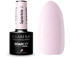 Activeshop Ilgalaikis hibridinis nagų lakas Claresa Sparkle 2, 5 g