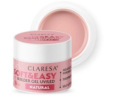 Activeshop Nagų priauginimo gelis Claresa Soft&amp;Easy Builder Gel Natural, 12 g
