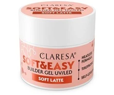 Claresa Soft&amp;Easy statybinis gelis „Soft Latte“ 12 g